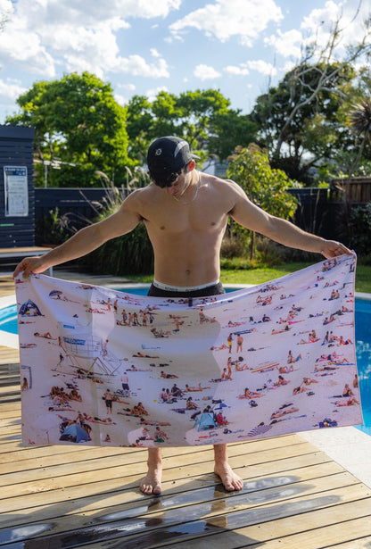 Where are they - Beach Towel