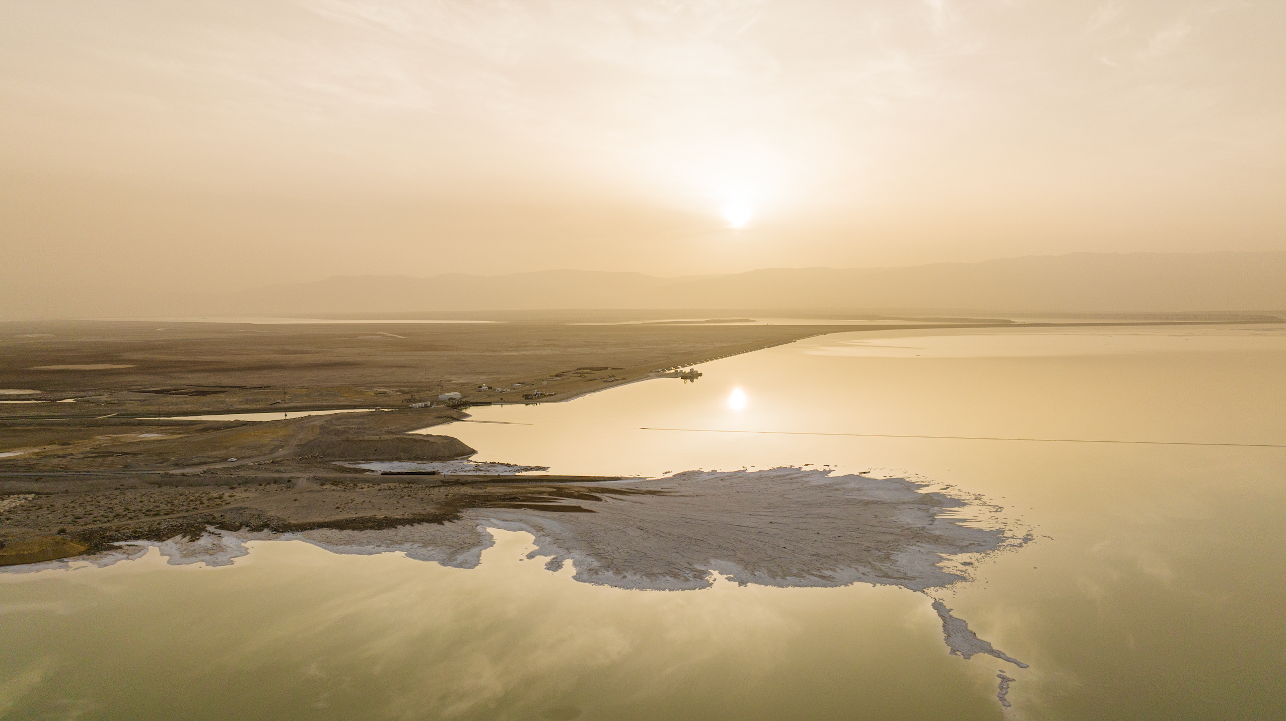Dead sea rising – Sandy Skies