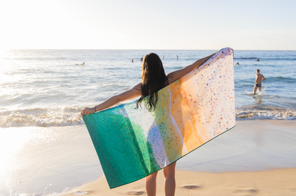 Vibrant - Beach Towel