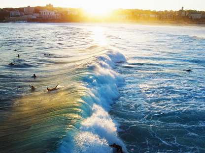 Waterfalls on Bondi Beach